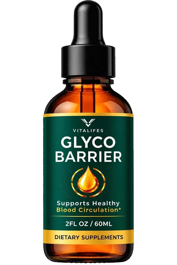 GlycoBarrier single bottle, 1 amber dropper bottle
